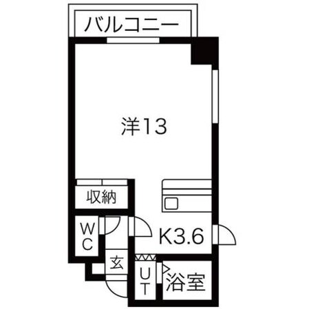 アルティミス手稲の物件間取画像